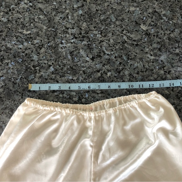 Kathyrn Ivory Satin Pajama Pants - Picture 6 of 11